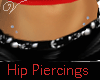 -V- Dmnd Hip Piercings