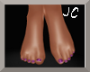 ~Realistic Feet (Purple)