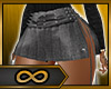 SCR Spikes Skirt Gray