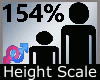 Height Scale 154% M
