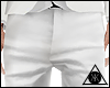 ▲K White Formal Pants