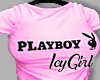 PlayBoy T Shirt Pink