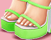 Lovable Sandals Green