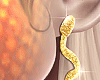 Medusa Gold Earrings