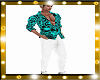 Teal Hawaii Outfit