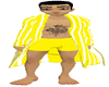 robe n shorts m yellow