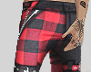 Red & Black Pants