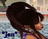 Dark Brown Updo