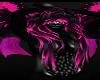 Neon Black PINK Furry Rave Toxic Halloween Costume TALL ELF