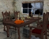 halloween dinner table