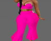 RUFFLE PANTS SUIT