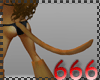 (666) kitty brown tail