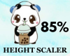 Height Scaler 85%