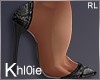K snake skin heels