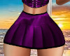 Purple Satin Skirt RLL
