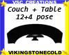 Couch with Table