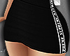 Black preppy skirt