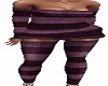 knit purple w/ stockings