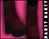 ɳ Ankle Boots Maroon