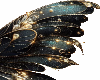 black and gold wings