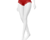 xmas red shorts