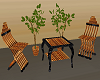 Planter table set