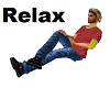 Relax sit pose