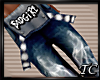 C* Dub Pants~Badgirl F
