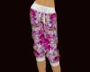 CBWD] Flower Capris Pink