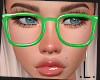 .L. Nerd Glasses Green