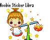 Cute Libra Sticker