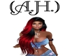 (A.H.) Naomi Black Red