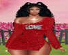 Love Val Red Sparkle Fit