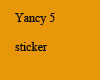 Yancy 5