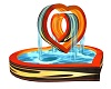 harley heart fountain