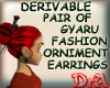 Gyaru Orn Earrings Mesh