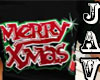 Merry X-Mas Graffiti Blk