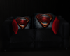 Man of Steel Text Couch