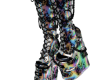 Chrome heart boots