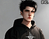 inc. Black Basic Hoodie