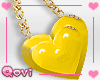 Gold Heart Handbag
