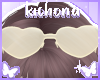 ʚɞ Heart Glasses Ba