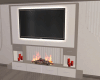 Livingroom Fireplace TV