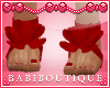 Red Ribbon Baby Feet