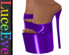 Purple Letina Heels