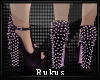 R l Pink Spiked Heels