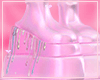 Sweet pinku boots