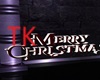 TK> Red Christmas Sign