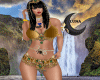Cleopatra Top Golden