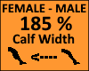 Calf Scaler 185%